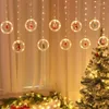 Juldekorationer Icicle Lights Navidad Merry For Hem 2022 Xmas Noel Cristmas Ornaments Year Gifts