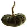 Christmas Decorations Large Velvet Pumpkins For Decorating Handmade Artificial Harvest Fall Halloween Thanksgiving Home Decor