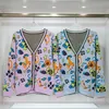 New Autumn Winter Women Women Brenthed Double Grandized Cardigans Loose Casual-deco