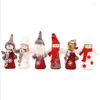 Christmas Decorations Ornaments Party Decor Accessories Angel Old Man Pendant Tree Children's Gift