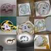 Ceiling Lights Modern Led Children's Room Bedroom Pink/blue/yellow Home Interior Lighting Lamp