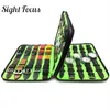 Focus Sight 40 Slot Filtr Watch Organizer Box Grey Watch Turage Wauch Podwójna warstwowa pasek Pasek Organizer Bag288Q