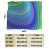 Одеяла Уникальное одеяло для семьи друзей пространство абстрактное небо штормовое долговечное супер мягкое удобное для дома подарок