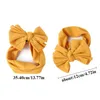 Dog Apparel Elastic Pet Headband Big Bow Tie Head Cover Dress Up Hat Pleated Headgear Cute Headdress For Dogs Supplies