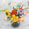 Party Gunst Building Bouquet Bouquet Rose Flowers Valentijnsdag DIY Montage Gift Desktop Ornamens Small Toys Blind Box