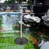 Decorações de jardim Mini -fonte solar piscina de piscina de lago