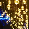 Party Event Decoration LED Light String Hanging Wishing Ball Curtain Atmosphere Lamp For Wedding Birthday Christmas Room DIY