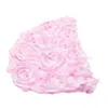 Chair Covers 1pc Rosette Various Color For Luxury Weddings Fit All Chairs Lycra Embroider Satin Cap Cover