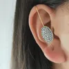 Hoop Earrings 2022 Fashion Piercing Body Jewelry Stainless Steel Crystal Hook Ear Earring Puncture Brinco Coreano E9565S01