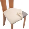 Housses de Chaise Jacquard Housse de Siège Stretch Cuisine Salle À Manger Housse Amovible Housse Coussin Protecteur Housse Chaise 1 pcs