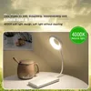 Bordslampor Portable Lamp 2W USB Direct Plug Bent BENTRIKT SIDDSIDA NATTLJUS FÖR LAPTOP EYESKOTMENT STUDENT LÄSDESD