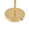 Lâmpadas de chão Designer de lâmpadas de vidro criativo Designer de lâmpada de ouro cinza quarto El Bedside Luxury Luxury Stand Stand Light