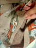 Tricots pour femmes Ins Chic Vintage fleurs imprimer pulls amples manteau femmes élégant col rond bureau hauts Cardigan printemps automne manteaux en tricot NS179