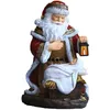 Juldekorationer Lykta Santa Claus Ornament Decoration Holiday Gifts Harts Hantverk Navidad Merry For Home