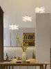 Chandeliers Luxury LED Crystal Chandelier For Staircase Dining Room Modern Gold Indoor Hanging Lamps Nordic Round Creative Lighting Fixtures