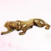 Decorazioni interne 1 pezzo Leopard Car Ornament Craft Resin Craft Cool Gift For Vehicle Auto