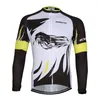 Racing Jackets Weimostar 2022 Cycling Jersey Mens Bike Clothing Bicycle Ropa Ciclismo Maillot MTB Lange mouwen Sportoverhemden Rood