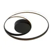 Ceiling Lights UMEILUCE 19.6" LED Light Circle Flush Mounted For Dining Room Bedroom Children Dimmable Lighting Fixture