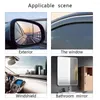 Décorations intérieures 2 pièces Film étanche rétroviseur antibuée Nano Agent de verre de recul pour véhicule