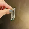 Wedding Rings 2022 Trendy Twist Tassels Statement For Women Cubic Zircon Finger Beads Charm Ring Bohemian Beach Jewelry