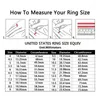 Wedding Rings Kolmnsta 1pc 4/6mm Titanium Ring For Women Man Luxury Cubic Zirconia Engagement Silver Color Crystal Band Couples