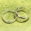 Moda 925 diseñador de plata amor corazón Anillos para hombre mujer anillos de serpiente Parejas anillos de boda hombres mujeres diseñadores g5772