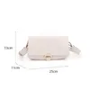 Evening Bags Fashion Women's Bag High Quality Pu Leather Beige Shoulder For Women 2022 Ladies Crossbody Purses And Handbags