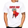 Men's T Shirts Super Dad Graphic Print Tshirts Men Summer Tops Tee Shirt Homme Harajuku T-Shirt Camisetas Hombre Streetwear