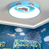 Światła sufitowe Nowoczesne światło LED do sypialni do salonu okrągłe oświetlenie wewnętrzne Wystrój nordycki wisiorek pokoju dziecięcego