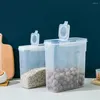 Storage Bottles Airtight Food Containers High Capacity Tank Household Cereal Box With Locking Lids Sealed Kitchen Tool