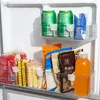 収納ボトル4PCS冷蔵庫パーティション透明なプラスチックソーティングクリップボックスフリーコンビネーションツール化粧品コンテナバッフル