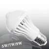 5W 7W 9W LED LUZ LUZ COM SENSOR DE MOVIME