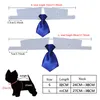 Dog Apparel Tie Cat Fake Collar Pet Formal Necktie Accessory Tuxedo Bow Solid Color Cute Adjustable For Wedding Accessories