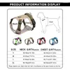 Dog Collars Dogs Puppy Harness Collar Cat Adjustable Vest Walking Leash Soft Breathable Mesh Reflective For Medium Large