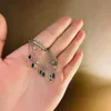 Wedding Rings 2022 Trendy Twist Tassels Statement For Women Cubic Zircon Finger Beads Charm Ring Bohemian Beach Jewelry