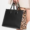 Designer Tassen Vrouwen ONTHEGO handtassen gevlochten rundleer Wild at Heart luipaardprint luxe Handtas Portemonnee Tote Schoudertas