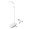 Lampes de table LED lampe de bureau Clip sur lampe USB Rechargeable lecture pince Flexible Dimmable oeil soin pour chevet bureau maison