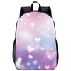 Schultaschen Graffiti-Kunst-Rucksack Mädchen Jungen Mode Cool 3D-Druck Teenager Reise Laptoptasche 17 Zoll Kinderschultasche