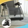 Pokrywa krzesła składana poduszka do rozkładu wygodna do wypoczynku na stóp Akcesorium w salonie wysokie użytkownik w rving i kemping
