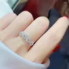 Wedding Rings Luxury Bling Zircon Stone Silver Color For Women Engagement Bridal 2022 Fashion Korea Accessories