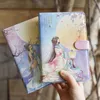 2023 Color Page Notebook Chinese Ancient Style Illustration A5 Journal Notebook Diary Sketchbook School Supplies New
