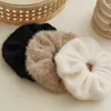 Winter Corduroy Hair Scrunchies zagęszcza pasma do włosów Lady Ponytail Uchwyt Elastyczne włosy gumki do włosów akcesoria