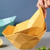 Storage Bottles WHYY Geometric Fruit Plate Living Room Basket Office Desktop Snack Boxes For Kitchen Organizer Tools Gadgets Accessories