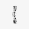 Wheat Grains Wishbone Ring Real Sterling Silver with Original Box for Pandora Fashion Party Jewelry For Women Men Girlfriend Gift Couples Rings Factory wholesale