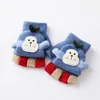 Hair Accessories 1-4 Years Old Children Winter Fingerless Gloves Kids Cute Monkey Warm Soft Knitted Mittens Girls Boys Indoor And Outdoor