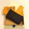 Designers Luxurys Purses Key Pouch Pochette CLES Women Herr Ring Credit Card Holder Coin Purses Mini Wallet Bag203b