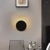 Wandlampen moderne Mond Nachtlampe Schlafzimmer LED schwarze Wohnzimmer Dekoration Lichter