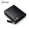 Deelfel New Fashion Small Women Wallets Female Genuine Leather Womens Wallet Zipper Design With Coin Purse Pockets Mini Walet278I