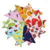 Dog Apparel Bandana 30/50Pcs Lot Bulk Personalized Pet Face Washable Bandanas For Small Large Dogs 20 Colors Mix