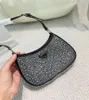 Дизайнерская сумка с бриллиантами Классическая треугольная этикетка Сумки на плечо Роскошная брендовая сумка Женская банкетная сумка для покупок Свадьба Отдых Бизнес-пакет 2022Ho